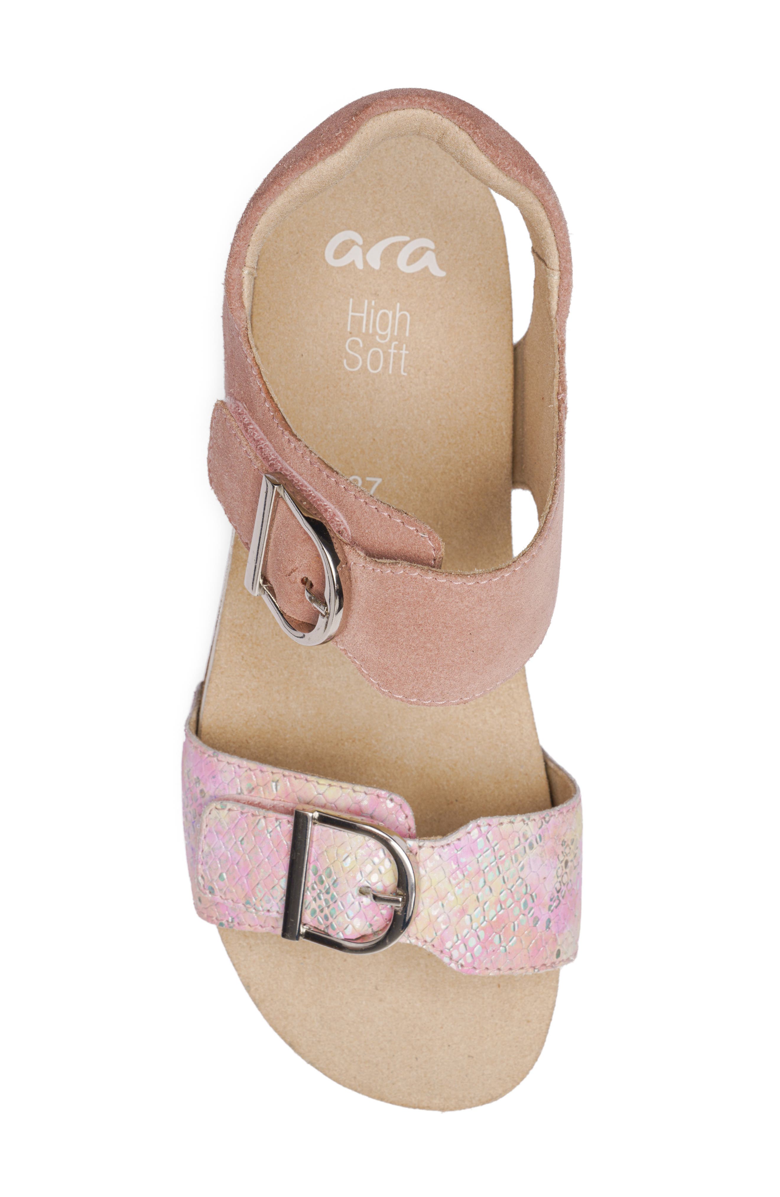 Nova Platform Wedge Sandal, Alternate, color, PINK