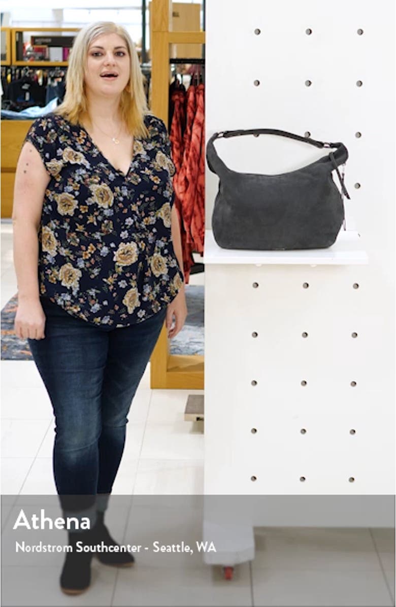 Michelle Nubuck Leather Hobo, sales video thumbnail