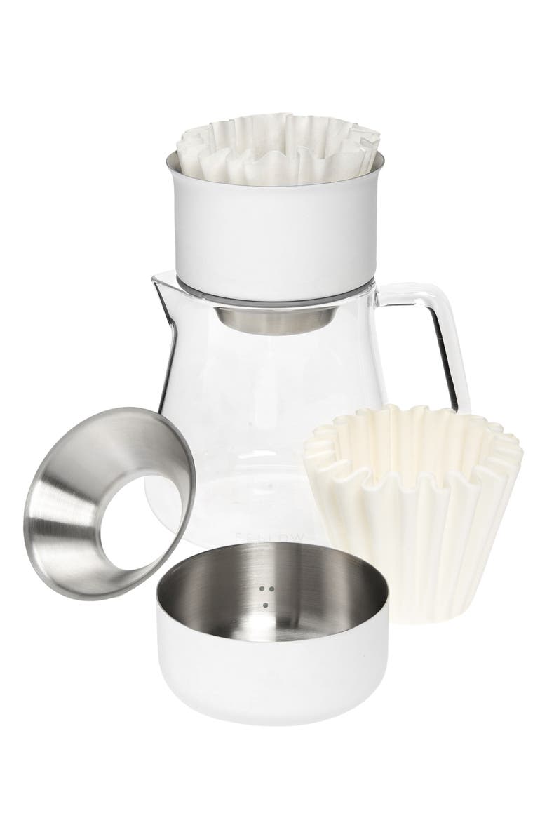 Fellow Mighty Stagg [X] Pour Over Set, Alternate, color, Matte White