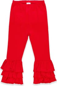 RuffleButts Girls Ruffle Flare Pants