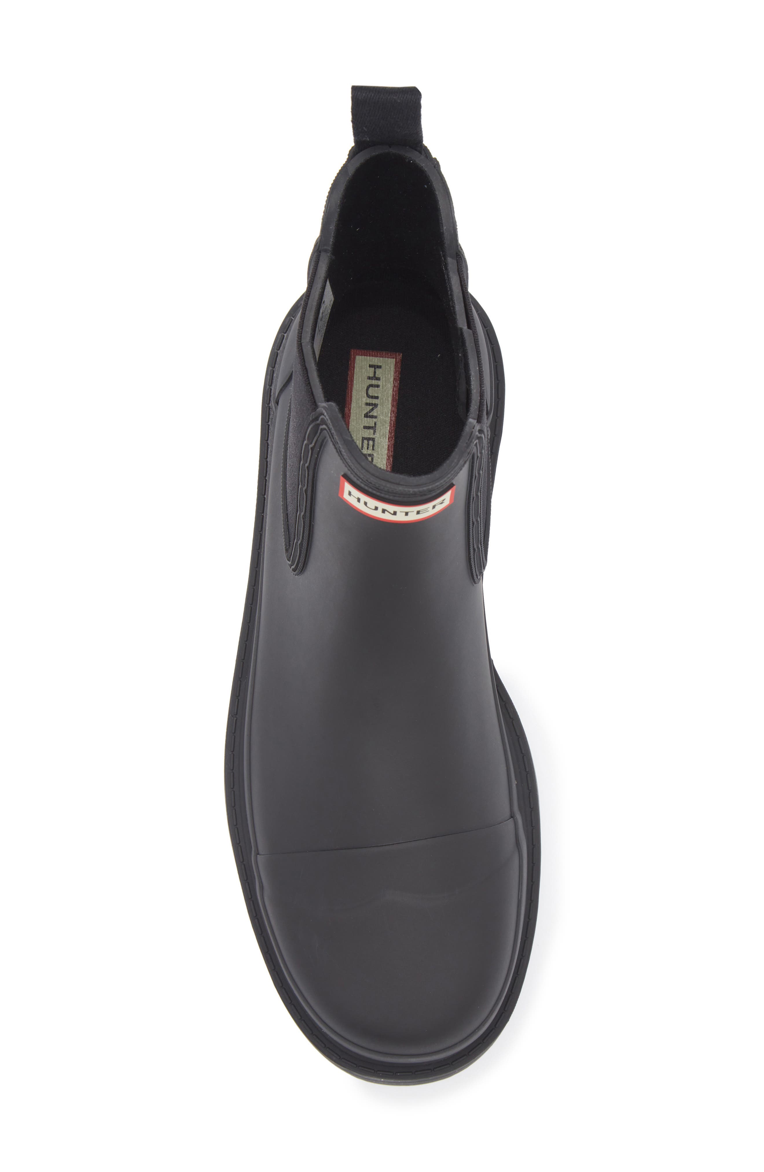 Hunter Waterproof Chelsea Boot, Alternate, color, 
