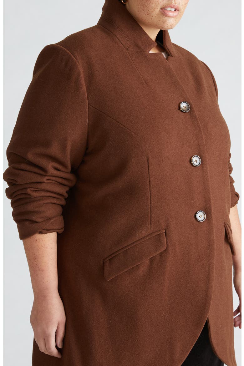 Beas Jacket, Alternate, color, CUSTOM BROWN