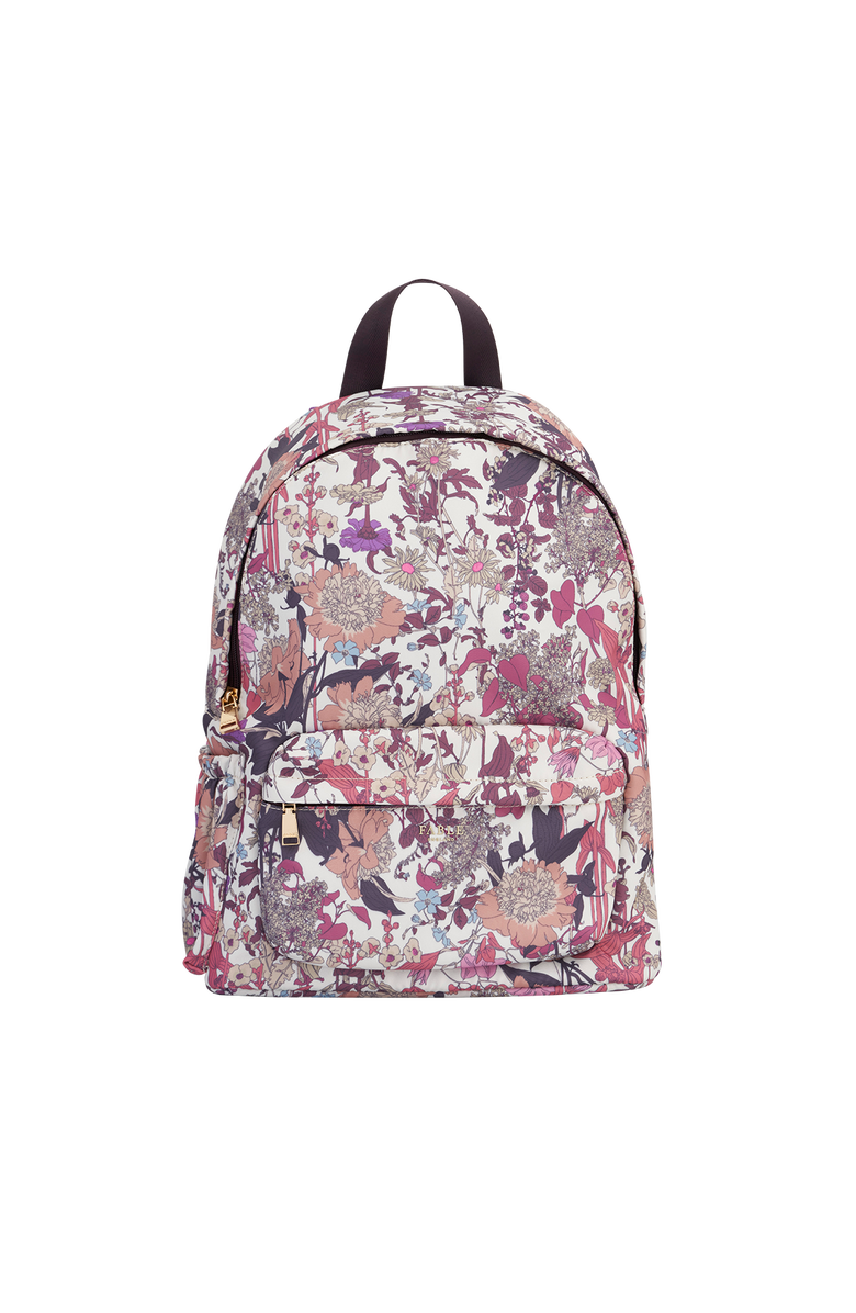 Fable England Deco Blooms Large Blackberry Backpack, Main, color, Pink