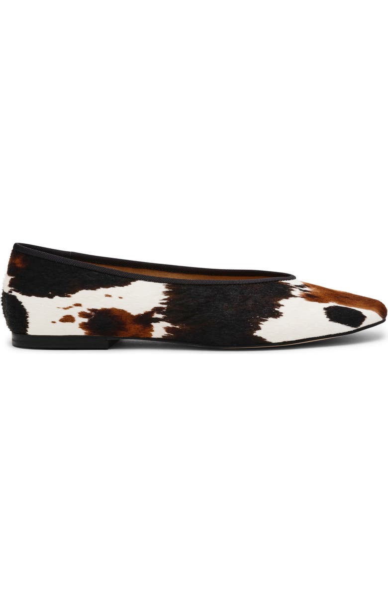 Steve Madden Pipa Ballet Flat, Alternate, color, Cow Print Calf Hair