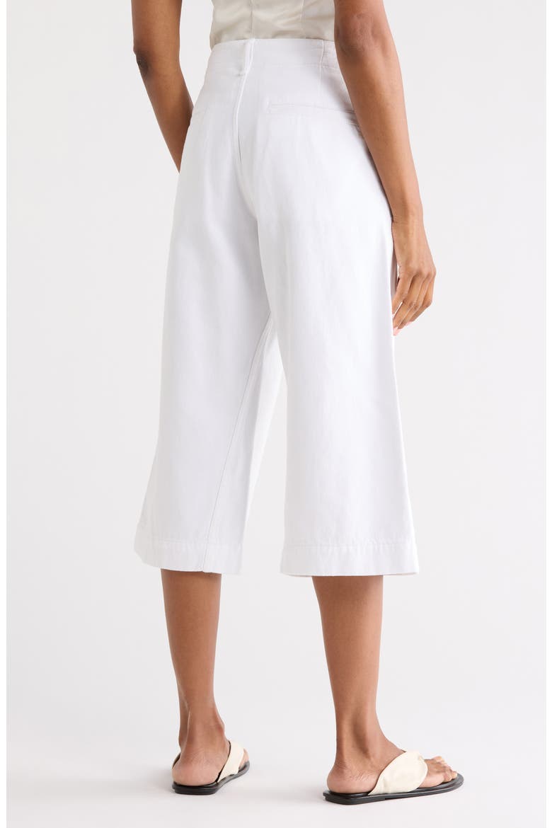 Jade High-Rise Capri, Alternate, color, WHITE