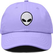 Dalix Alien Embroidered Classic Dad Cap