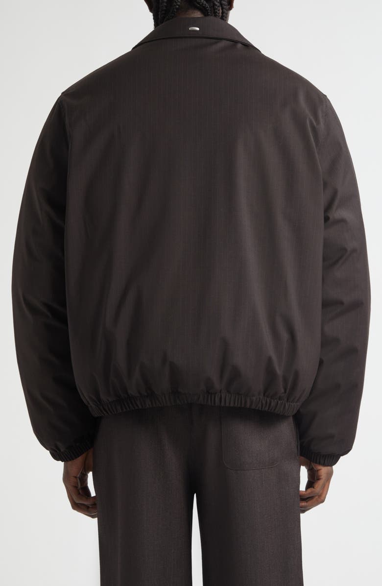 OUR LEGACY Avenue Puffa Churchill Stripe Water Repellent Down Puffer Jacket, Alternate, color, Churchill Stripe Membrane Wool