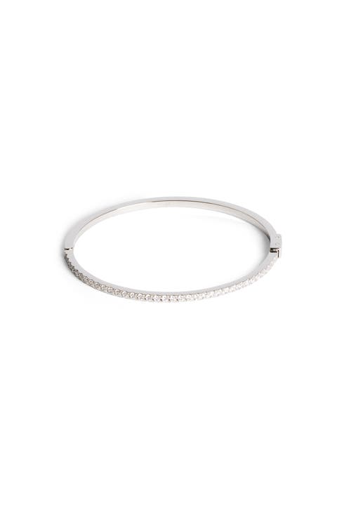 Eternal Love bangle silver-crystal