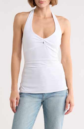 Ruched Halter Top