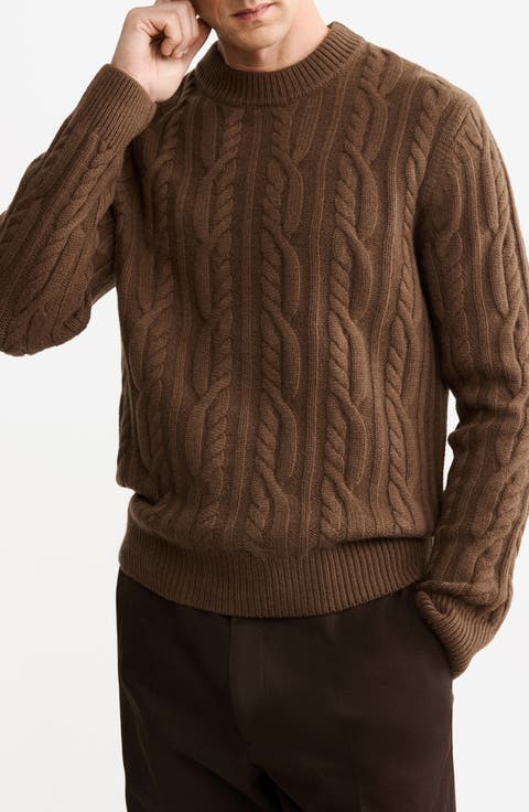 Wool Cable Sweater