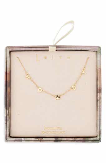 Howdy Chain Necklace