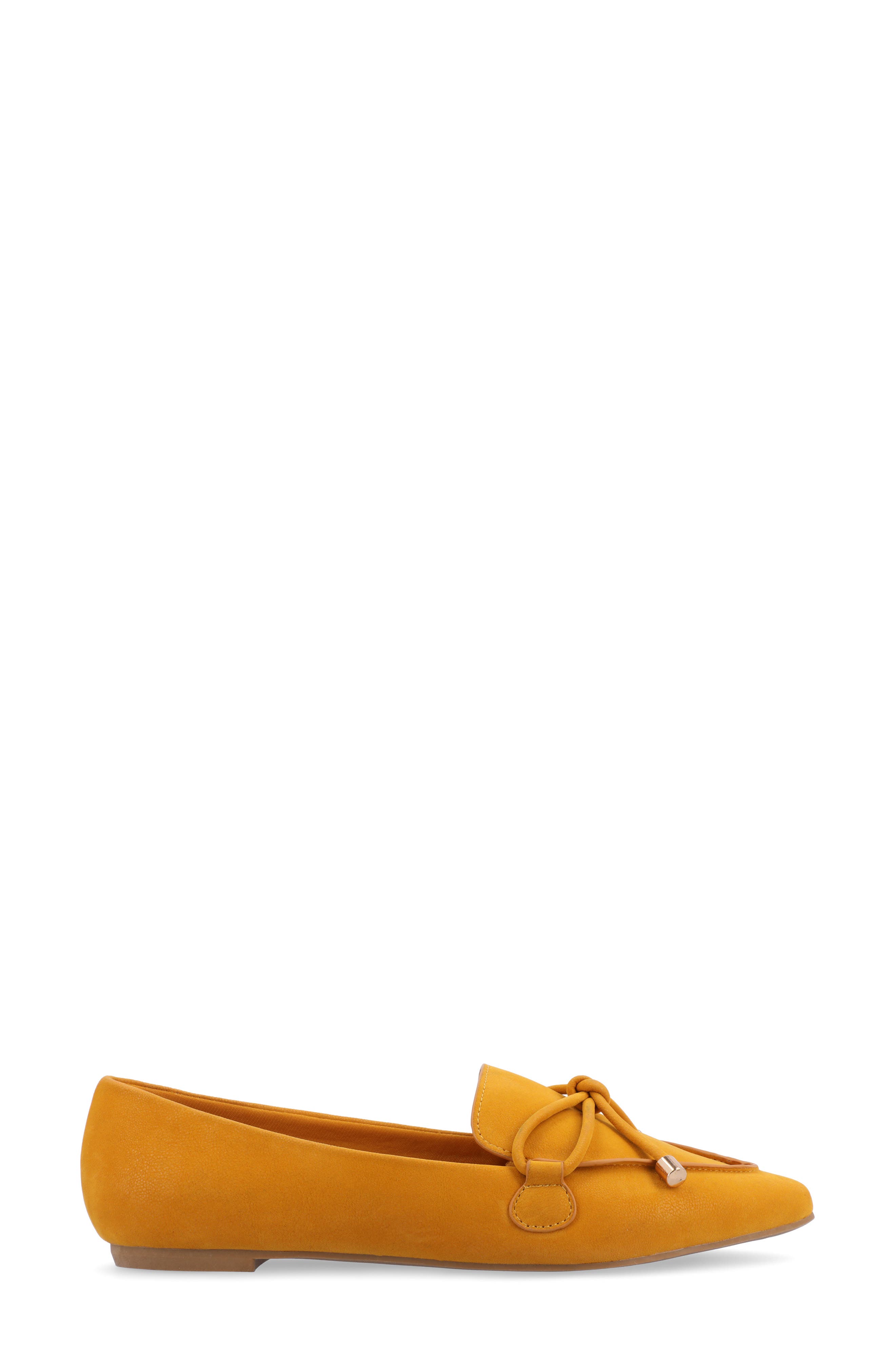 Muriel Flat - Narrow Width, Alternate, color, MUSTARD
