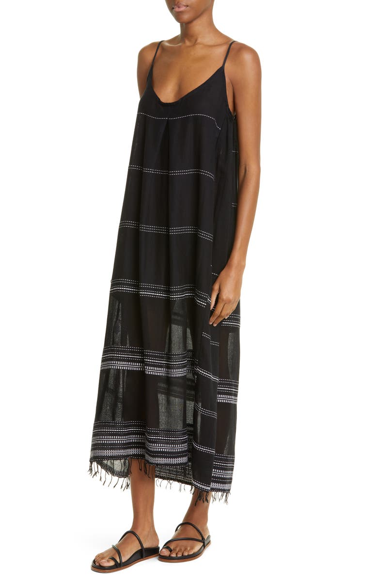 lemlem Leliti Cotton Blend Cover-Up Slipdress, Alternate, color, 
