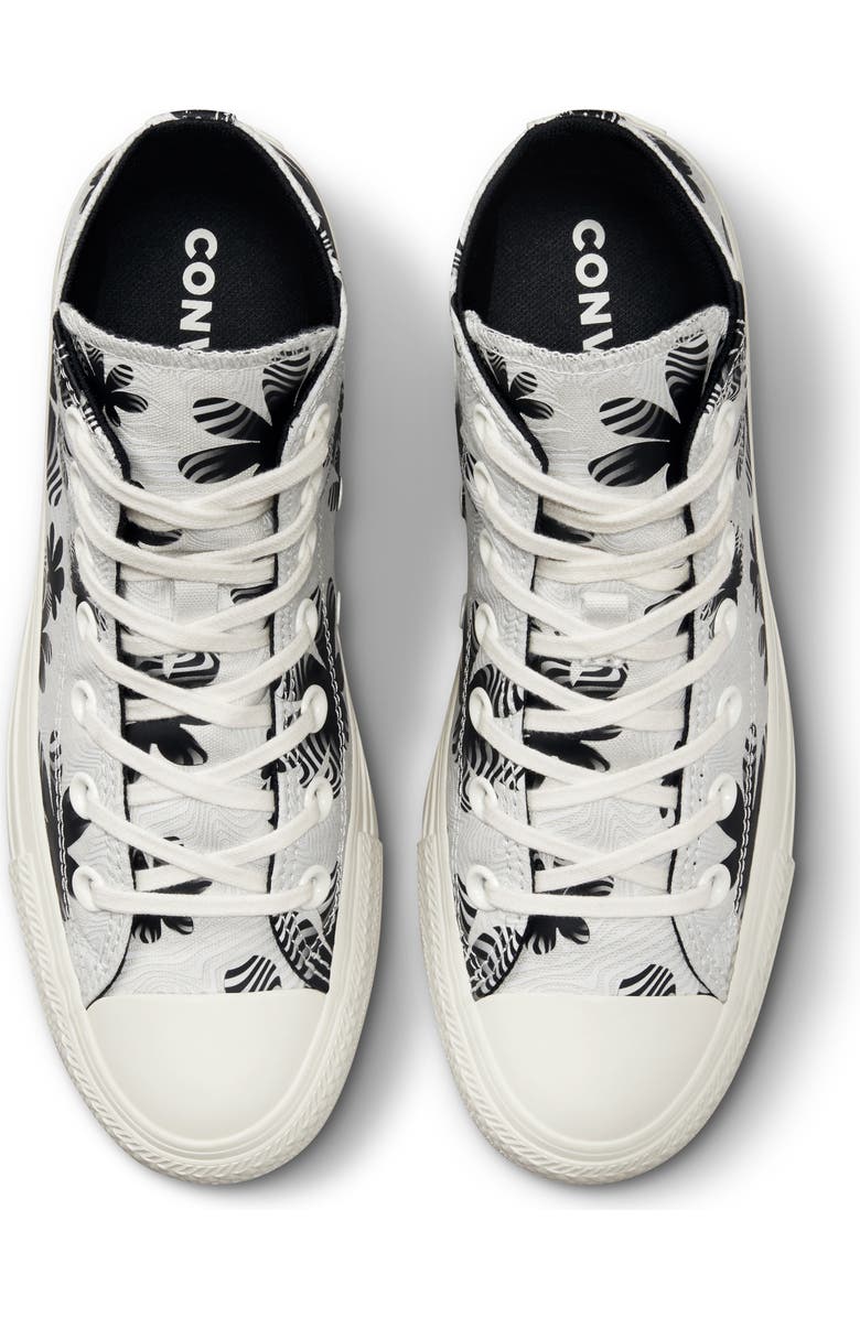 Converse Chuck Taylor<sup>®</sup> All Star<sup>®</sup> Hi Heatwave Floral Sneaker, Alternate, color,