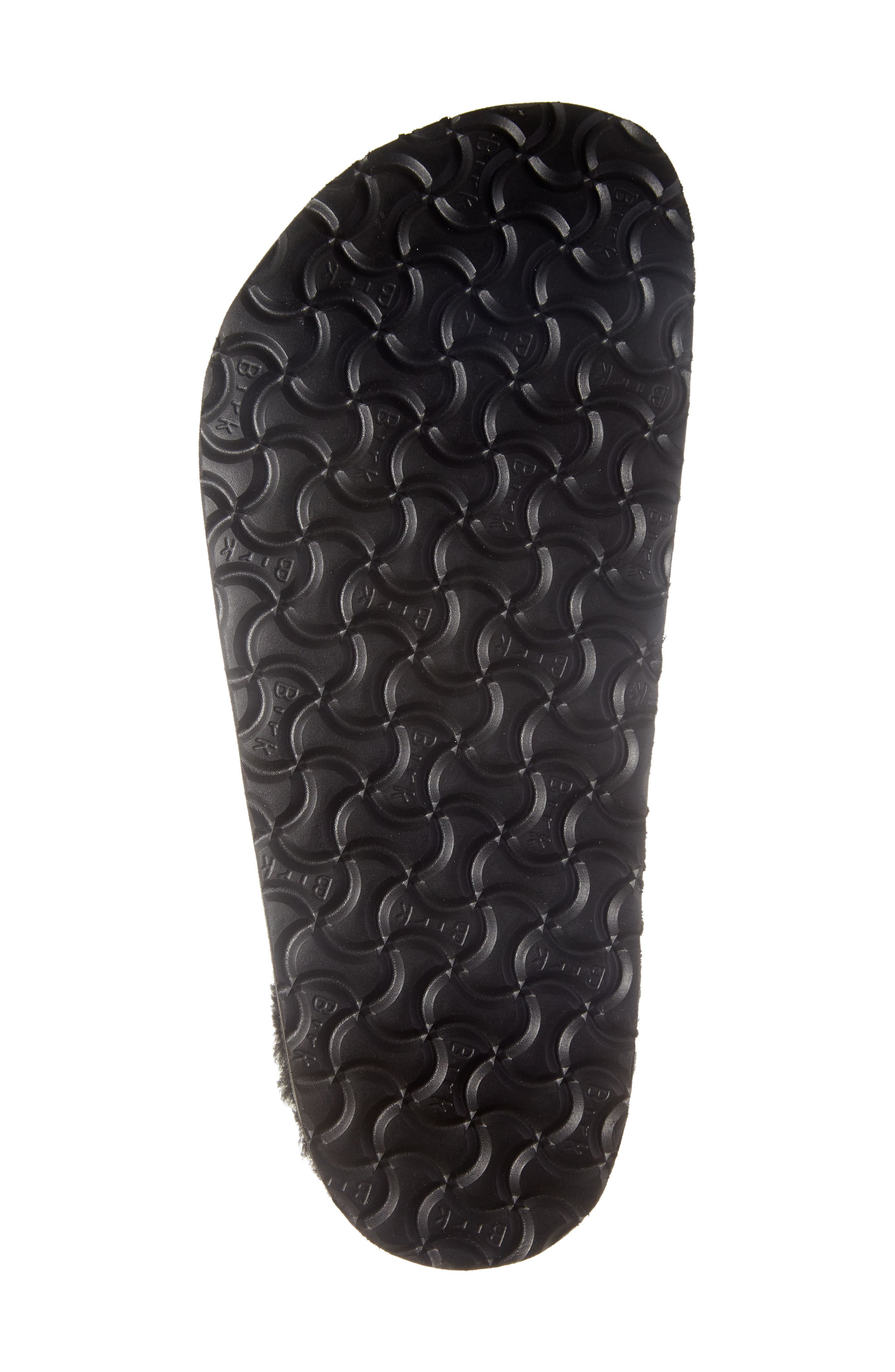Birkenstock Zermatt Genuine Shearling Slipper, Alternate, color, Black/ Black
