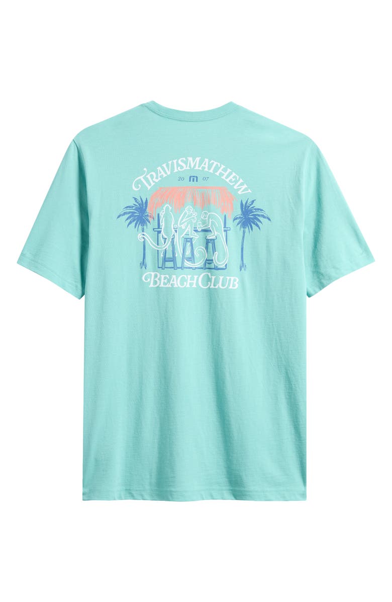 TravisMathew Frozen Margarita Cotton Graphic T-Shirt, Alternate, color, Bright Aqua