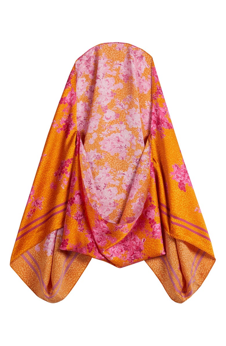 Ted Baker London Metropolis Silk Cape Scarf, Alternate, color, 