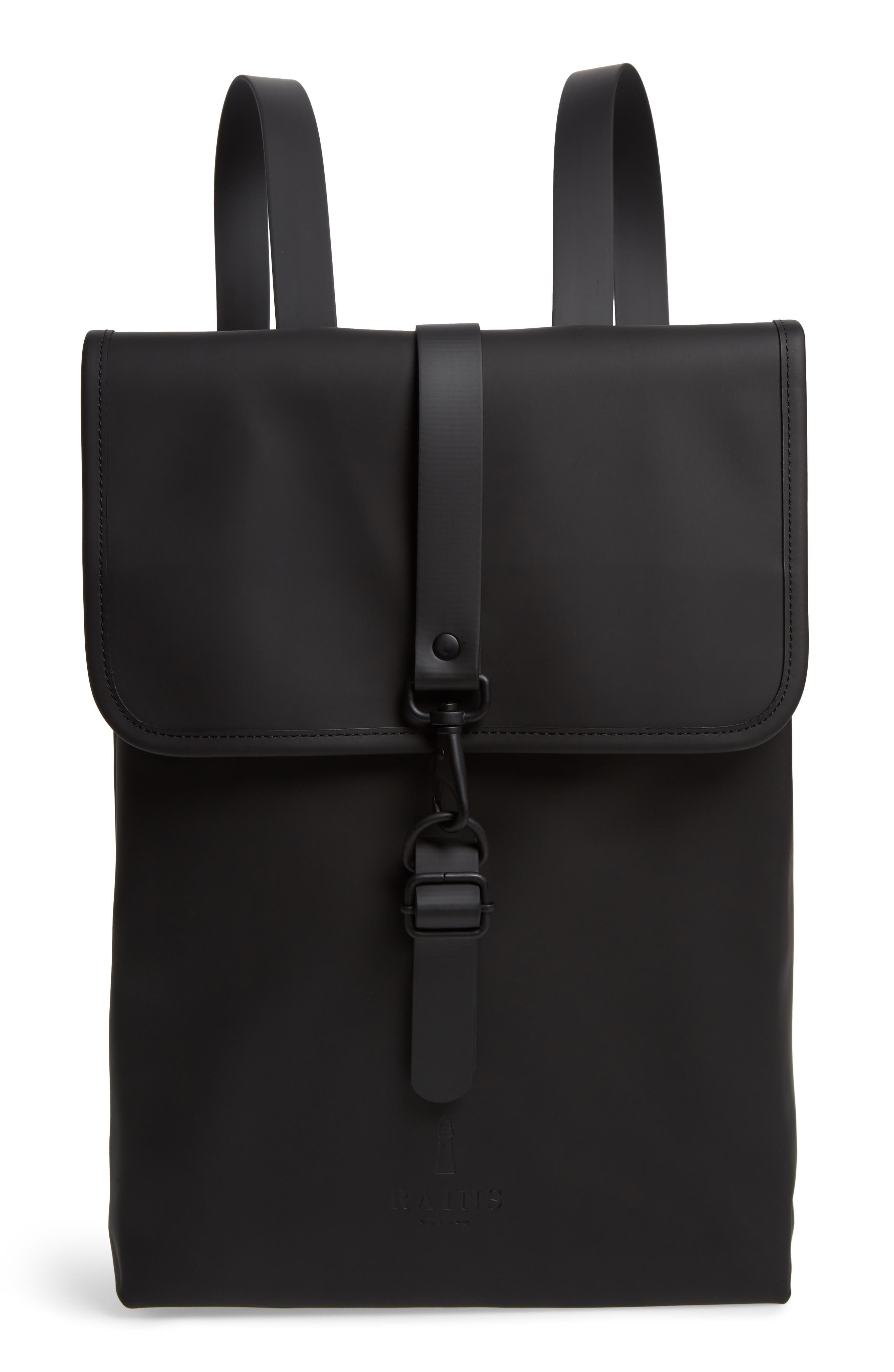 Rains Waterproof Backpack, Main, color, 