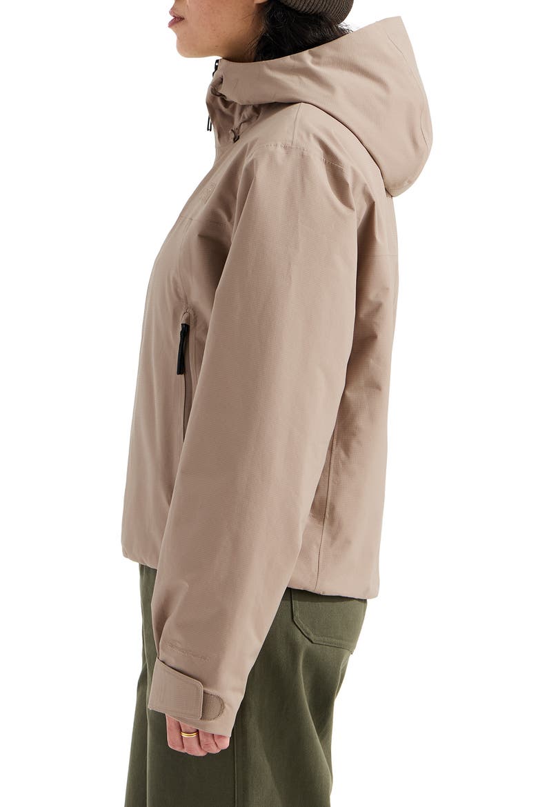 Range Lt Hooded Jacket, Alternate, color, GARNET