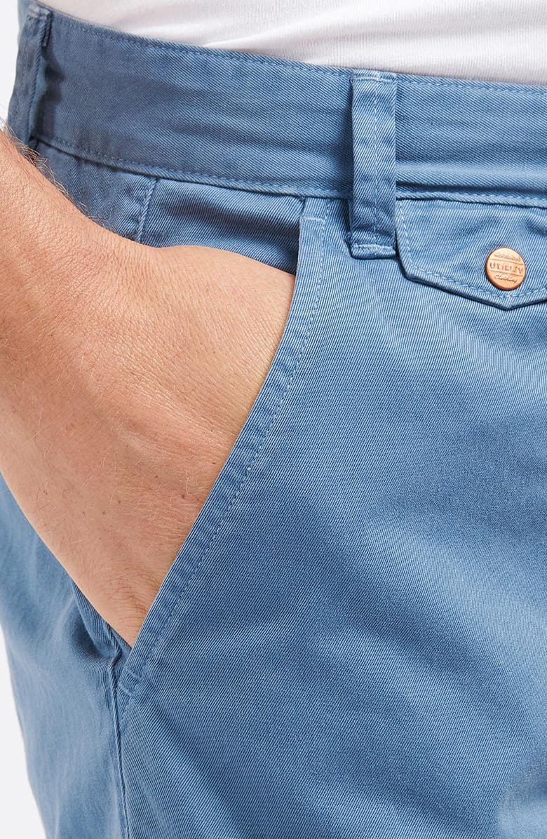 Barbour Neuston Regular Fit Chino Shorts, Alternate, color, Force Blue