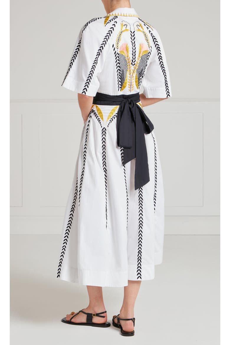 Juniper Wrap Dress, Alternate, color, White
