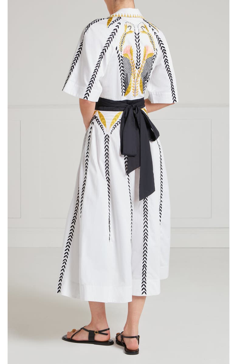 Temperley London Juniper Wrap Dress, Alternate, color, White