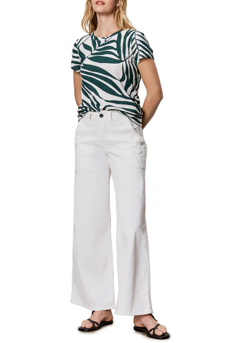 The Perfect T-Shirt, Alternate, color, GREEN OASIS