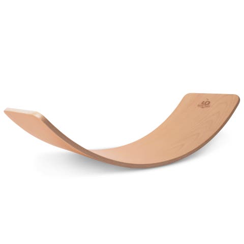 All Ages Wooden Balance Board, Ages 18Mo+