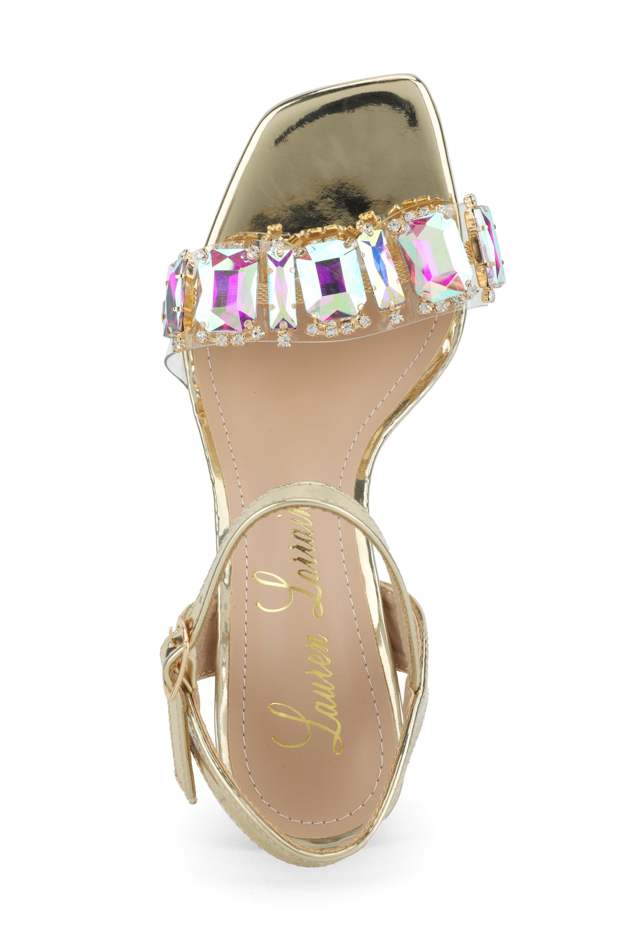 Lauren Lorraine Blanch Sandals, Alternate, color, Gold