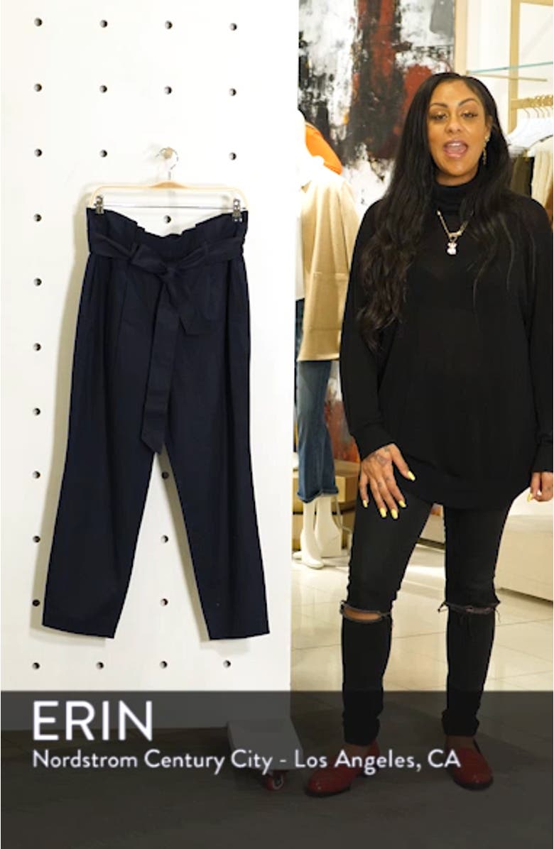 Paperbag Waist Trousers, sales video thumbnail