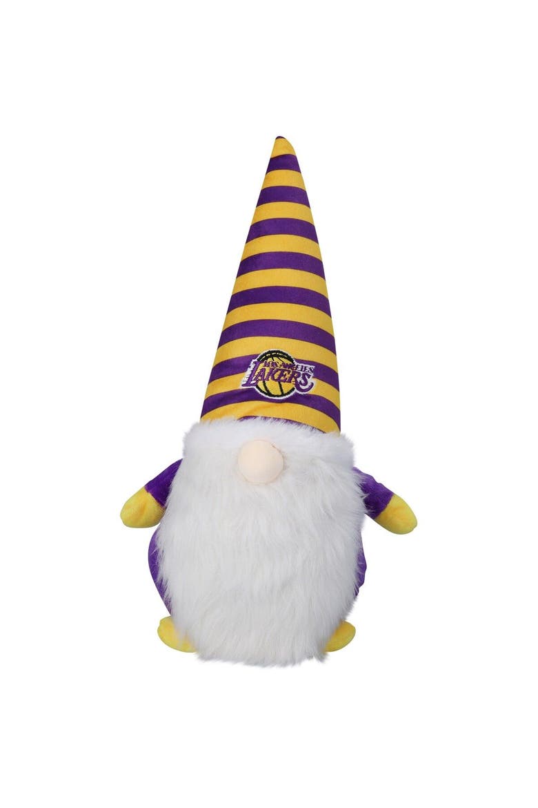 Los Angeles Lakers 14'' Stumpy Gnome Plush, Main, color, Purple