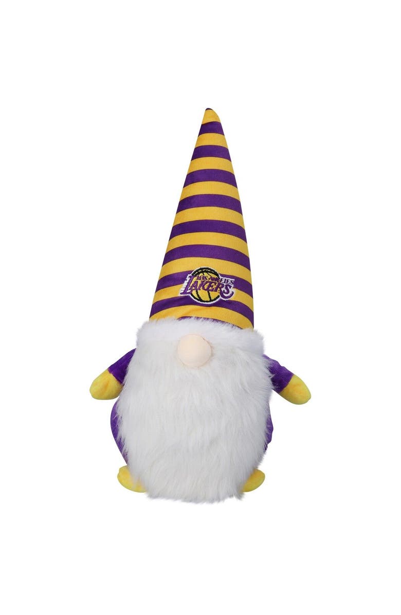 FOCO Los Angeles Lakers 14'' Stumpy Gnome Plush, Main, color, 
