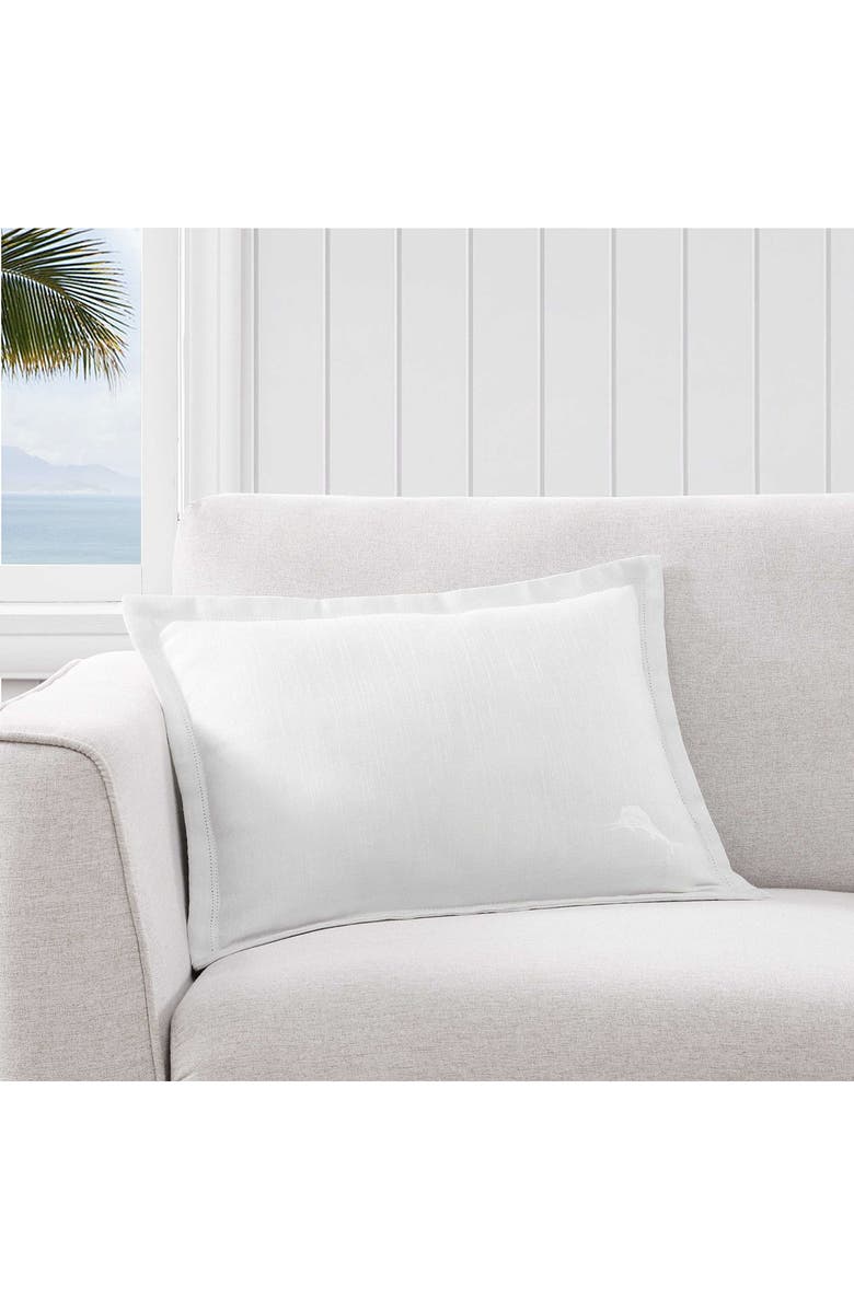Tommy Bahama Island Estate Breakfast Pillow, Alternate, color, White