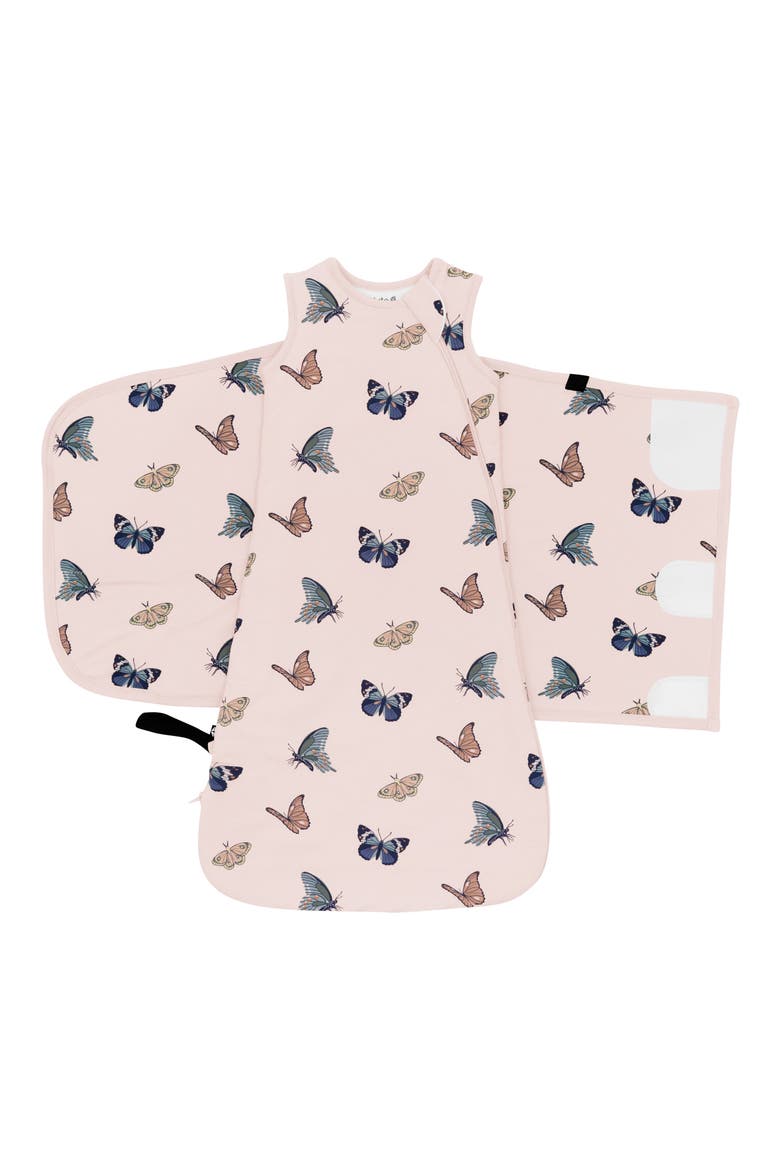Sleep Bag Swaddler, Alternate, color, BLUSH BUTTERFLY