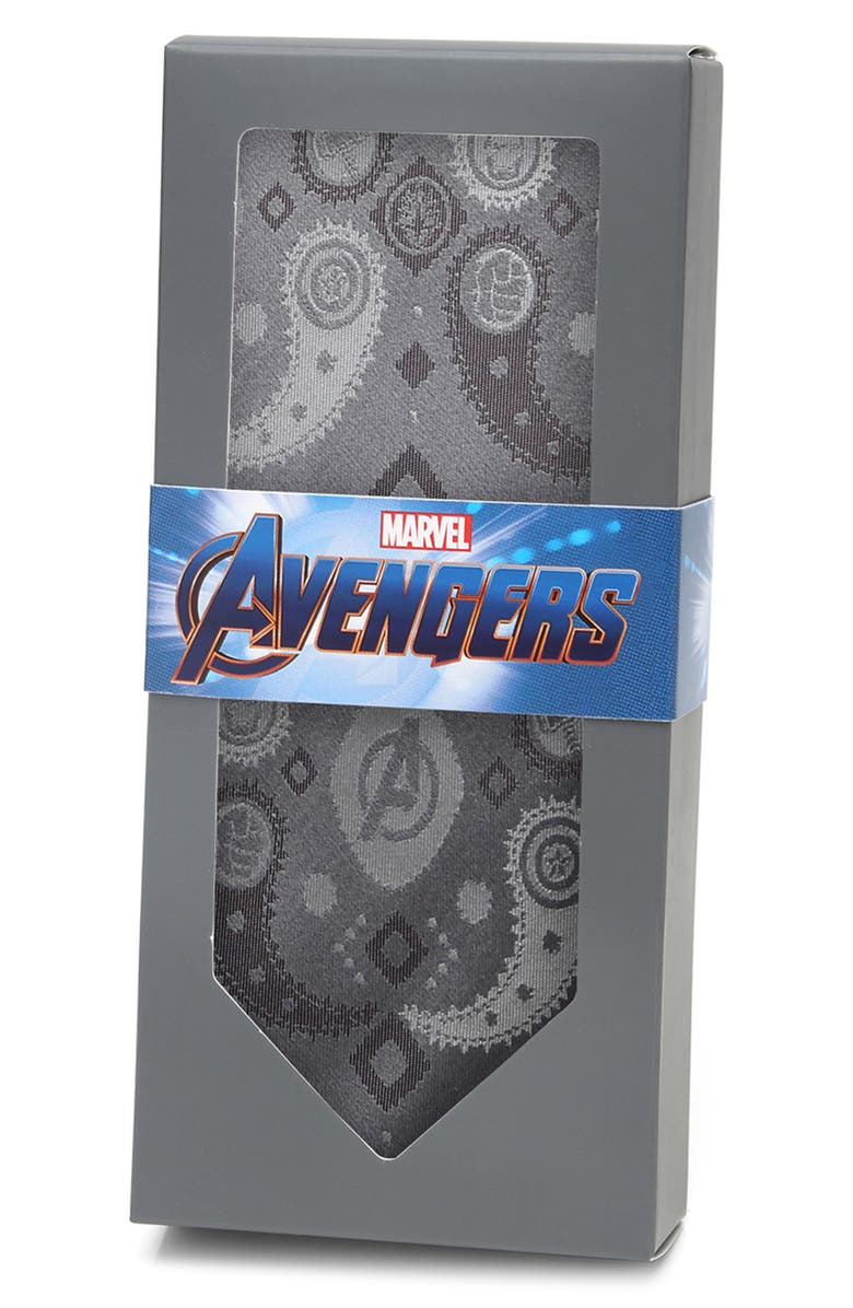Cufflinks, Inc. Marvel Avengers Paisley Silk Tie, Alternate, color, 