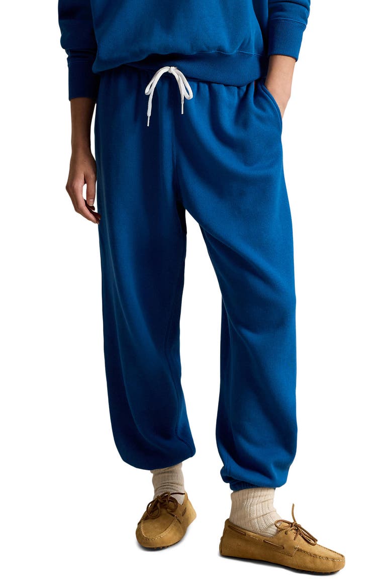 Cotton Blend Fleece Sweatpants, Main, color, GALAXY BLUE