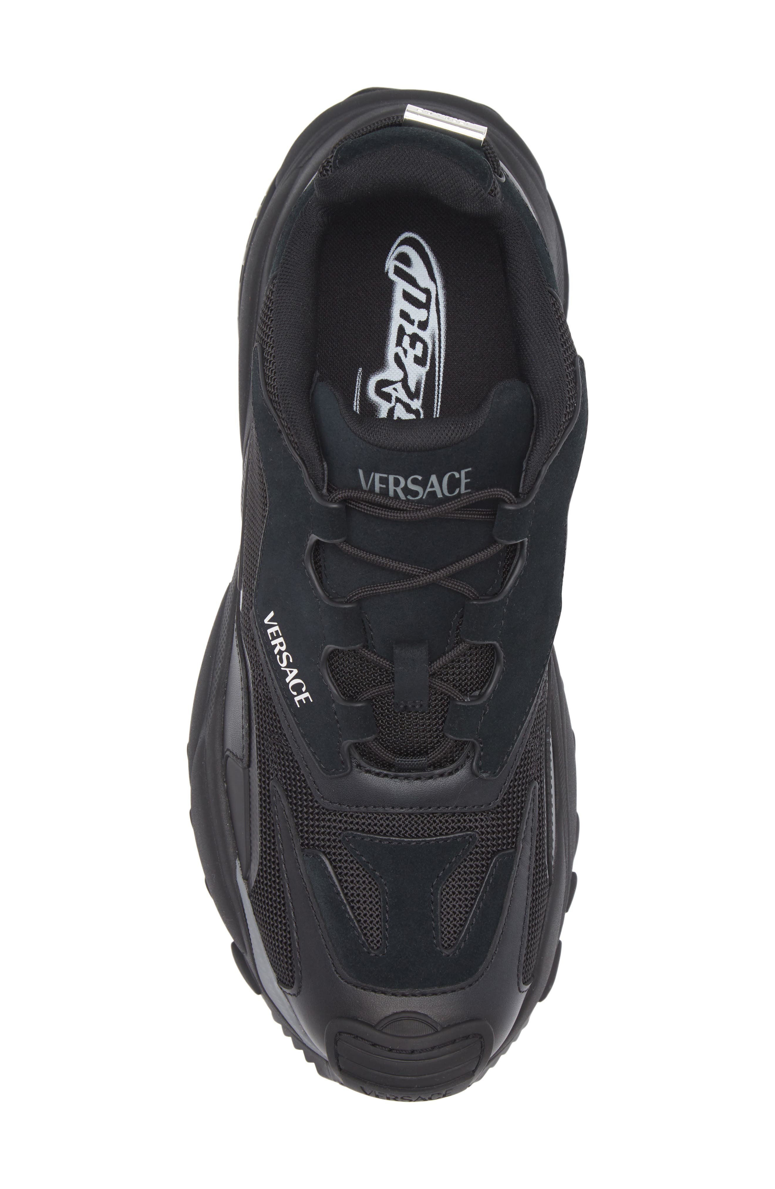 Versace Mercury Low Top Sneaker, Alternate, color, 