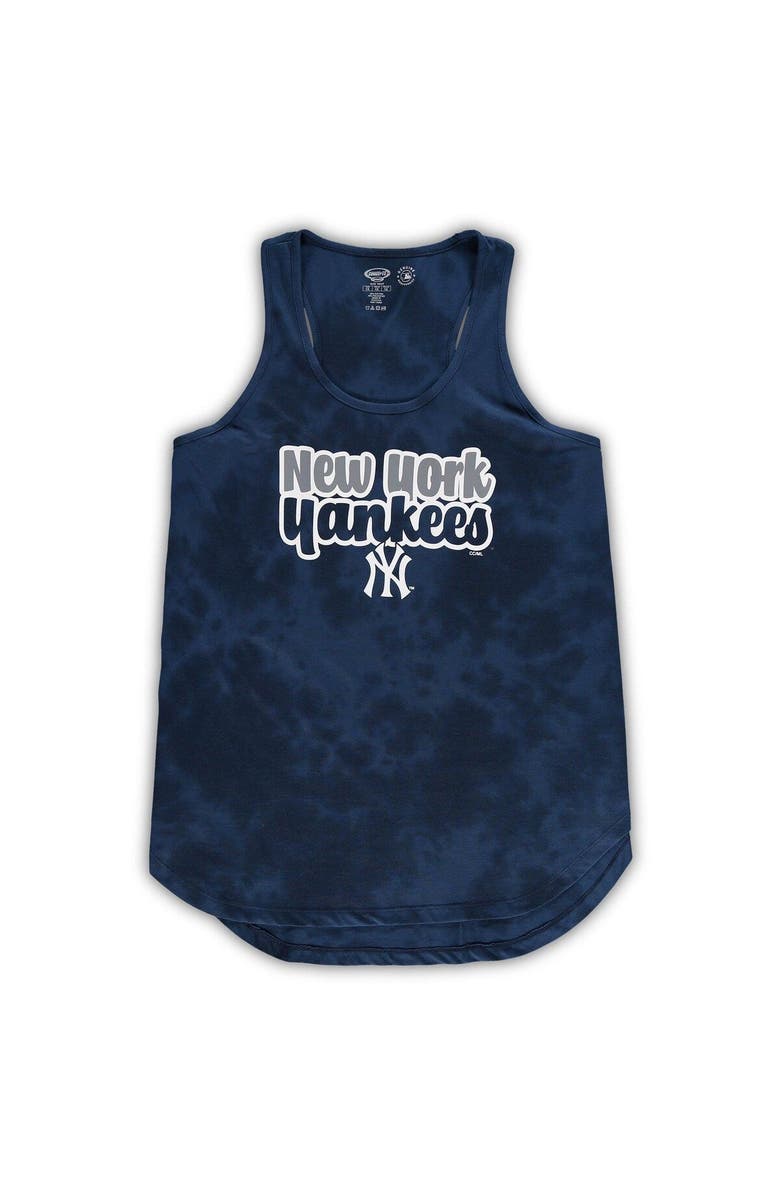 CONCEPTS SPORT Women
s Concepts Sport Navy New York Yankees Plus Size Cloud Tank Top 
Shorts Sleep Set, Alternate, color, Navy