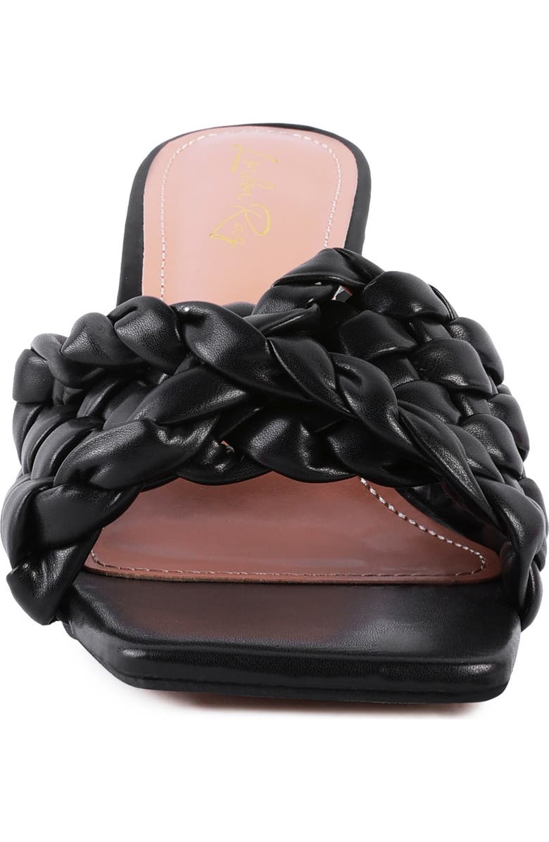 LONDON RAG Celie Woven Heeled Sandal, Alternate, color,