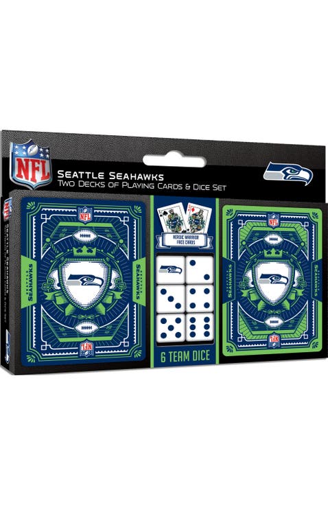 Seattle Seahawks Playing Cards & Dice