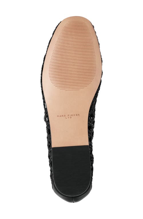 Marc Fisher Ltd Evonna Mary Jane Flat In Black