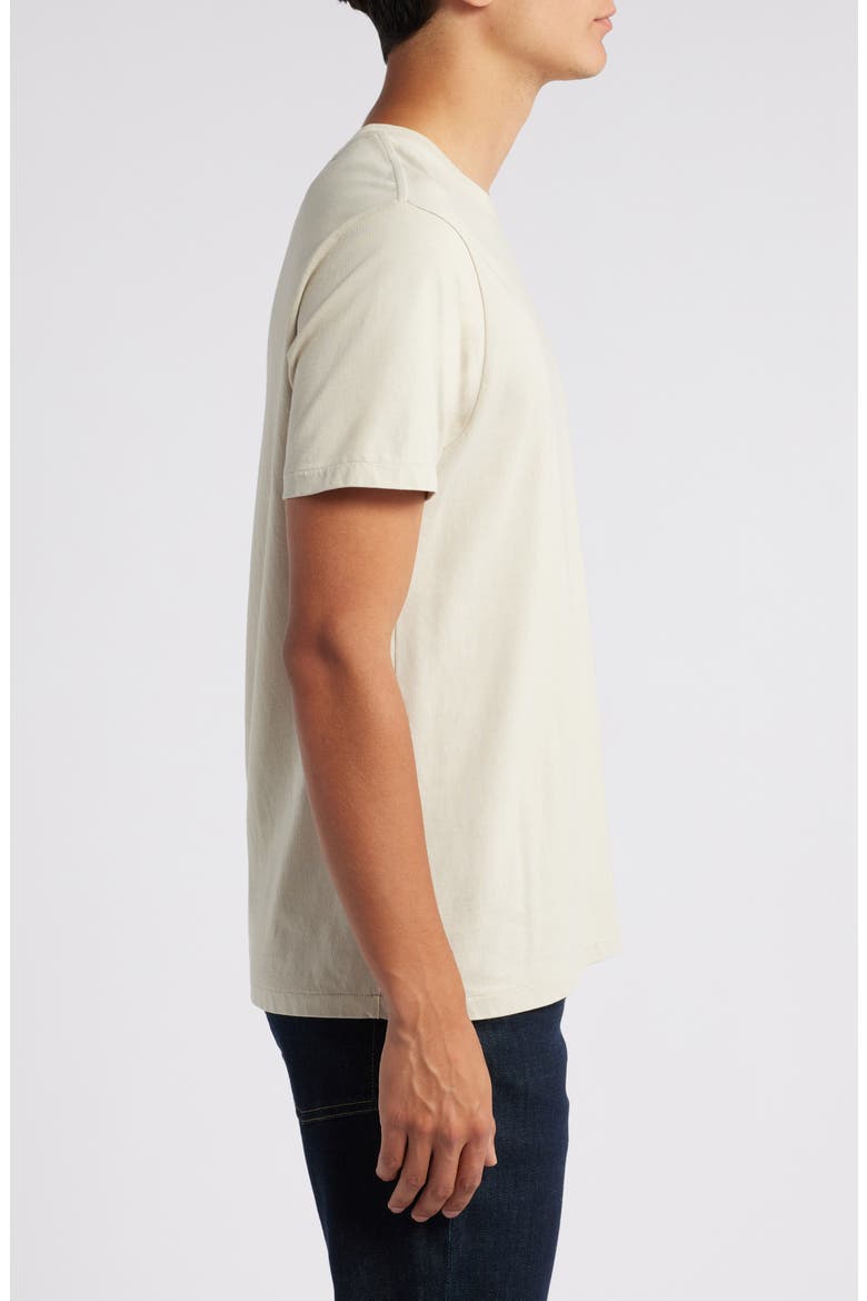 Relaxed Cotton T-Shirt, Alternate, color, WASHED OFF WHITE