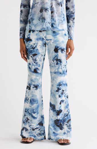Good American Chiffon Flare Pants