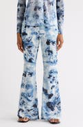Good American Chiffon Flare Pants