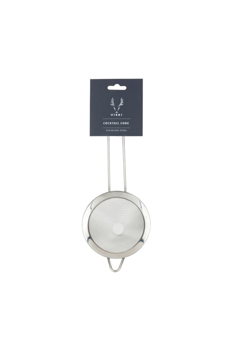 Harrison Mesh Cone Strainer in Stainless Steel, Alternate, color, Silver