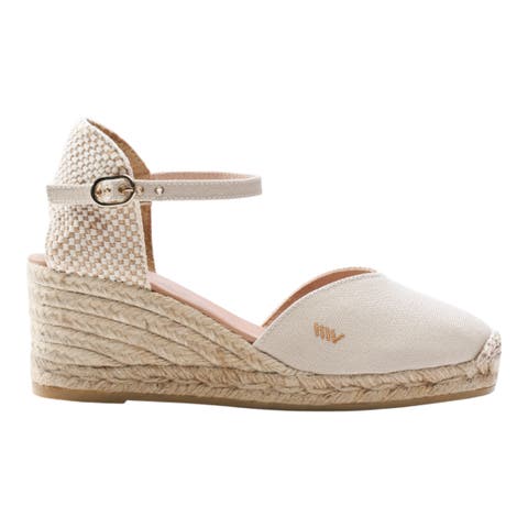Reus Canvas Espadrille Wedges