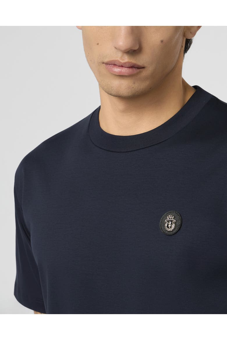 Round Neck T-Shirt Basic Men, Alternate, color, navy