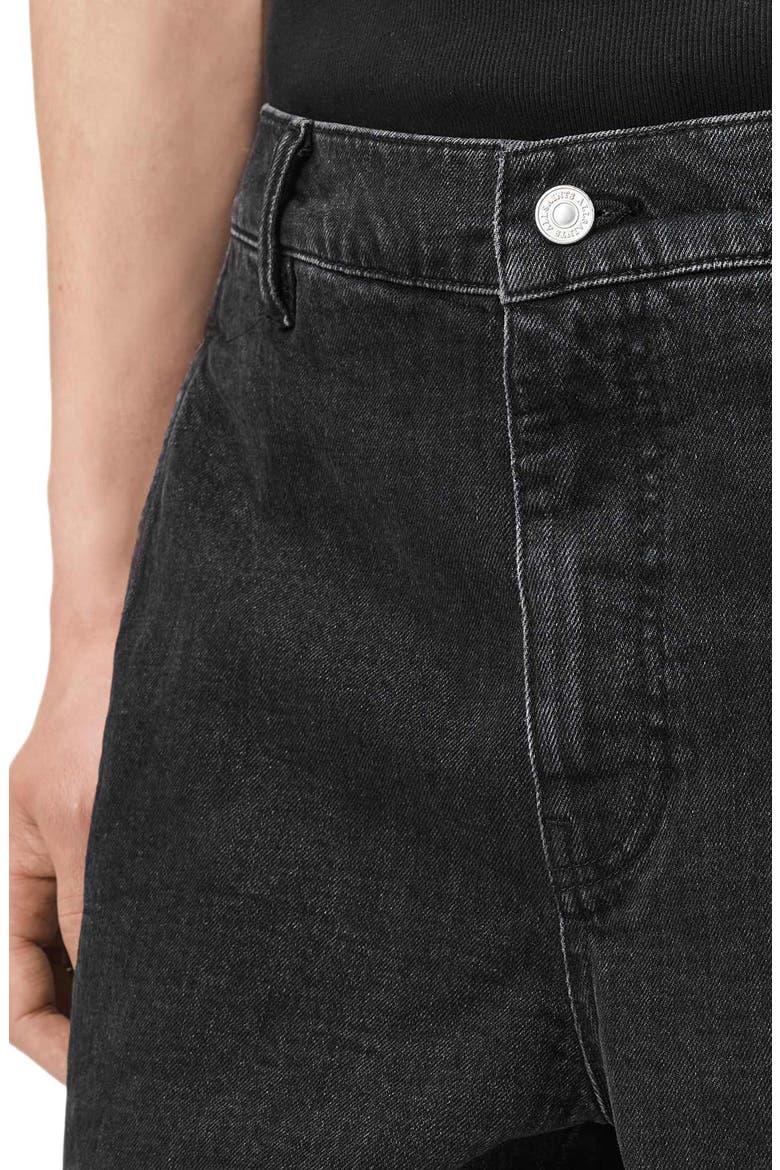 Raffi Straight Leg Jeans, Alternate, color, WASHED BLACK
