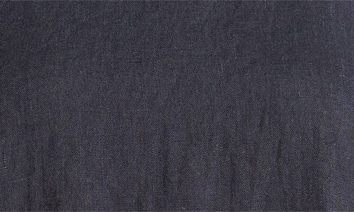 Staud Ahoy Contrast Stripe Sleeveless Cotton Blend Minidress In Onyx Ombre