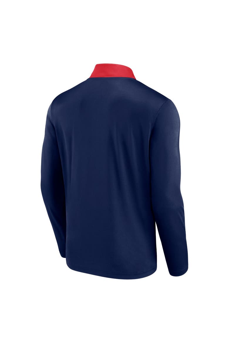 Men's Fanatics Navy Minnesota Twins Unstoppable Quarter-Zip Top, Alternate, color, Navy
